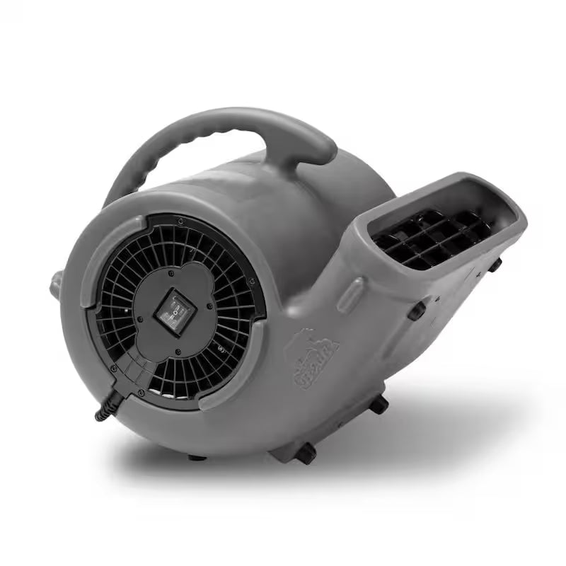 1/2 HP Stackable Air Mover Floor Blower Fan in Grey J4299