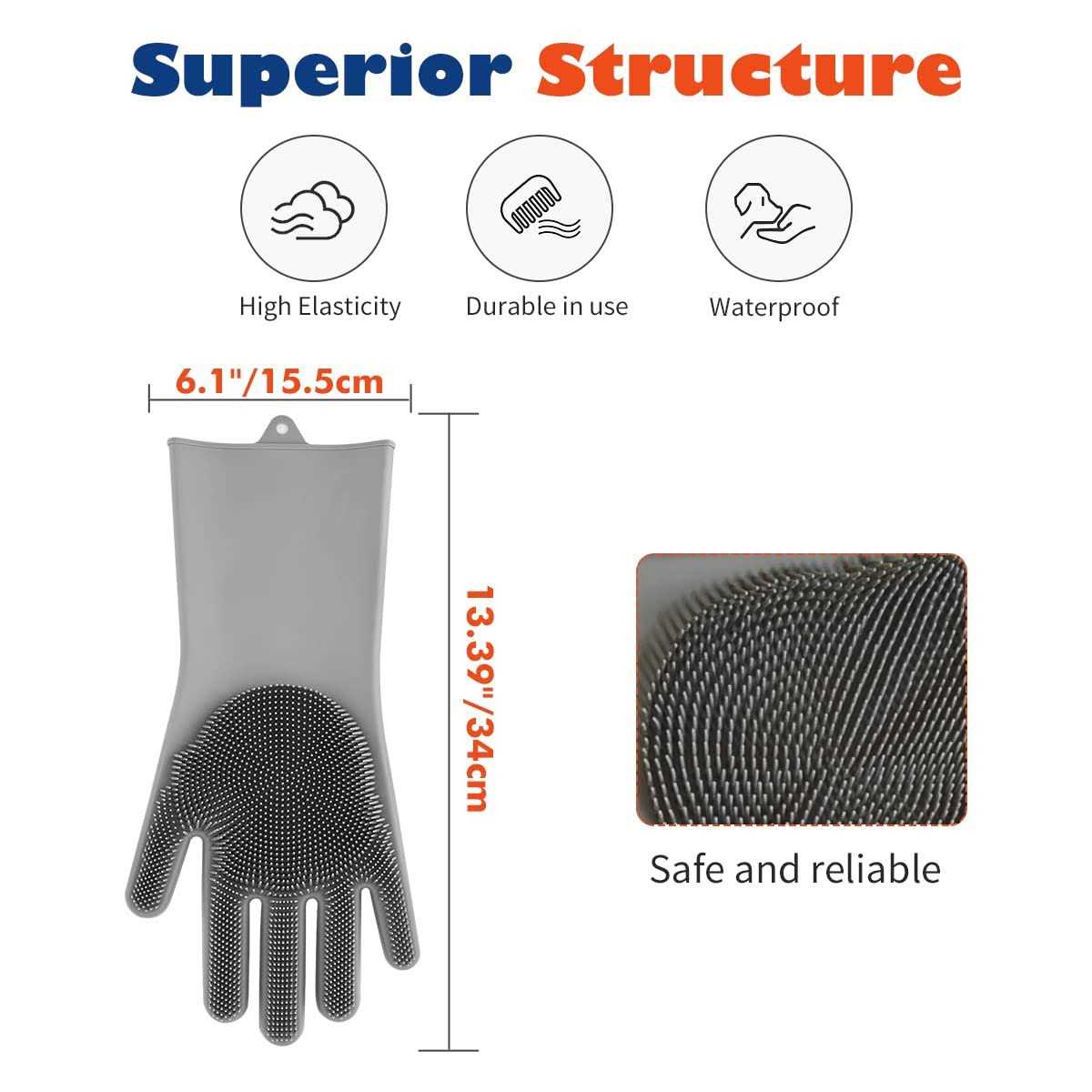 Pet Grooming Gloves F193769