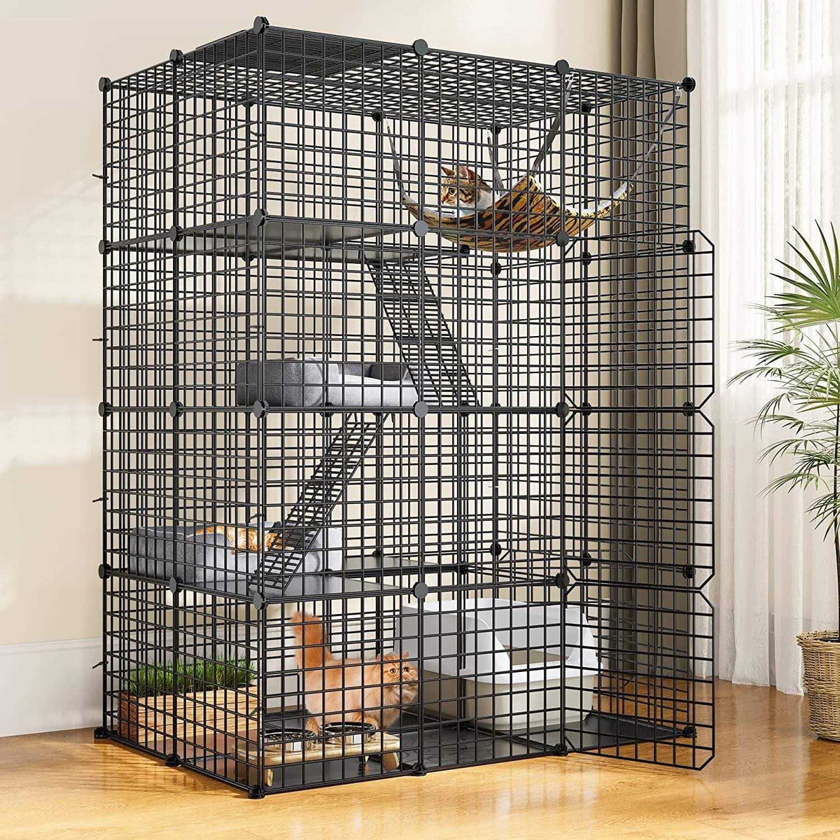 4-Tier Cat Cage R533393