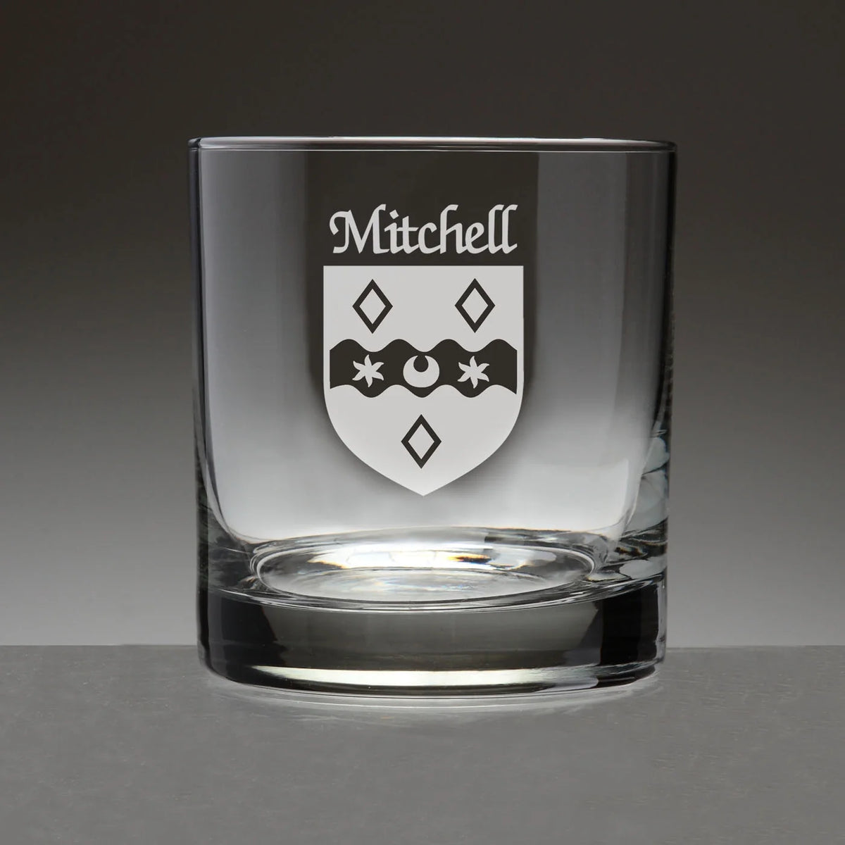 Set of 4 Etched Tumbler Glasses R6793