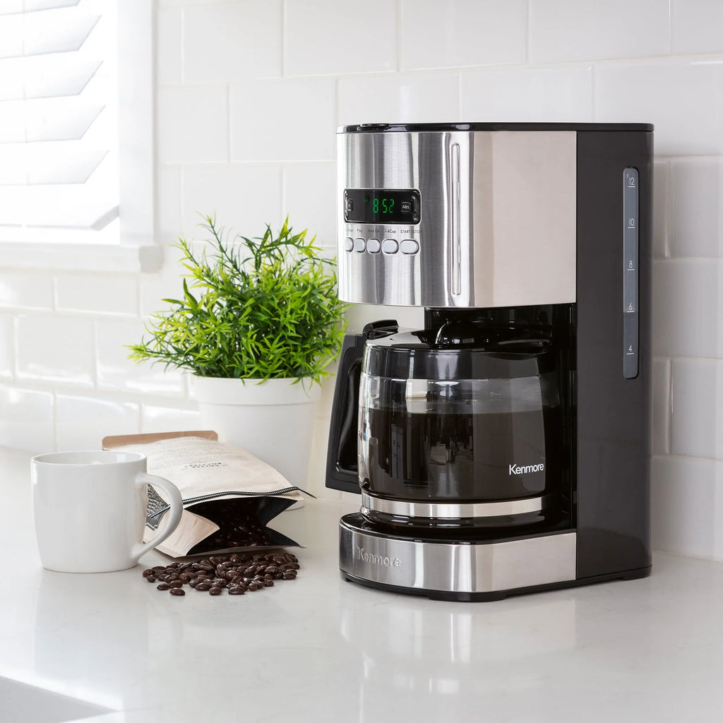 1.8L 12-Cup Programmable Drip Coffee Maker Q826