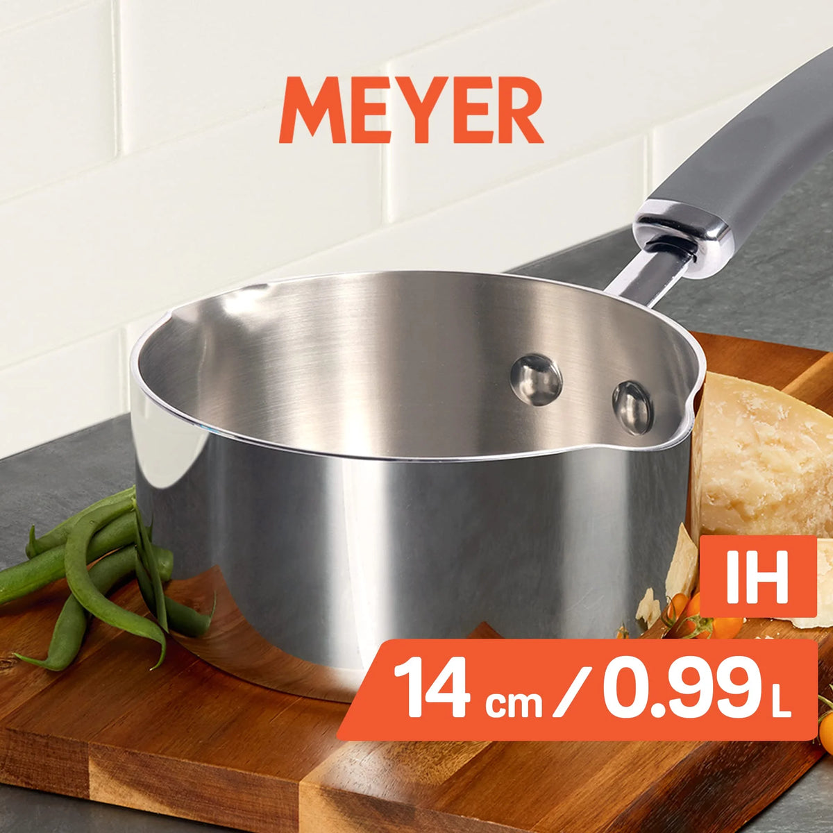 14Cm Stainless Steel Triply Milkpan D93854