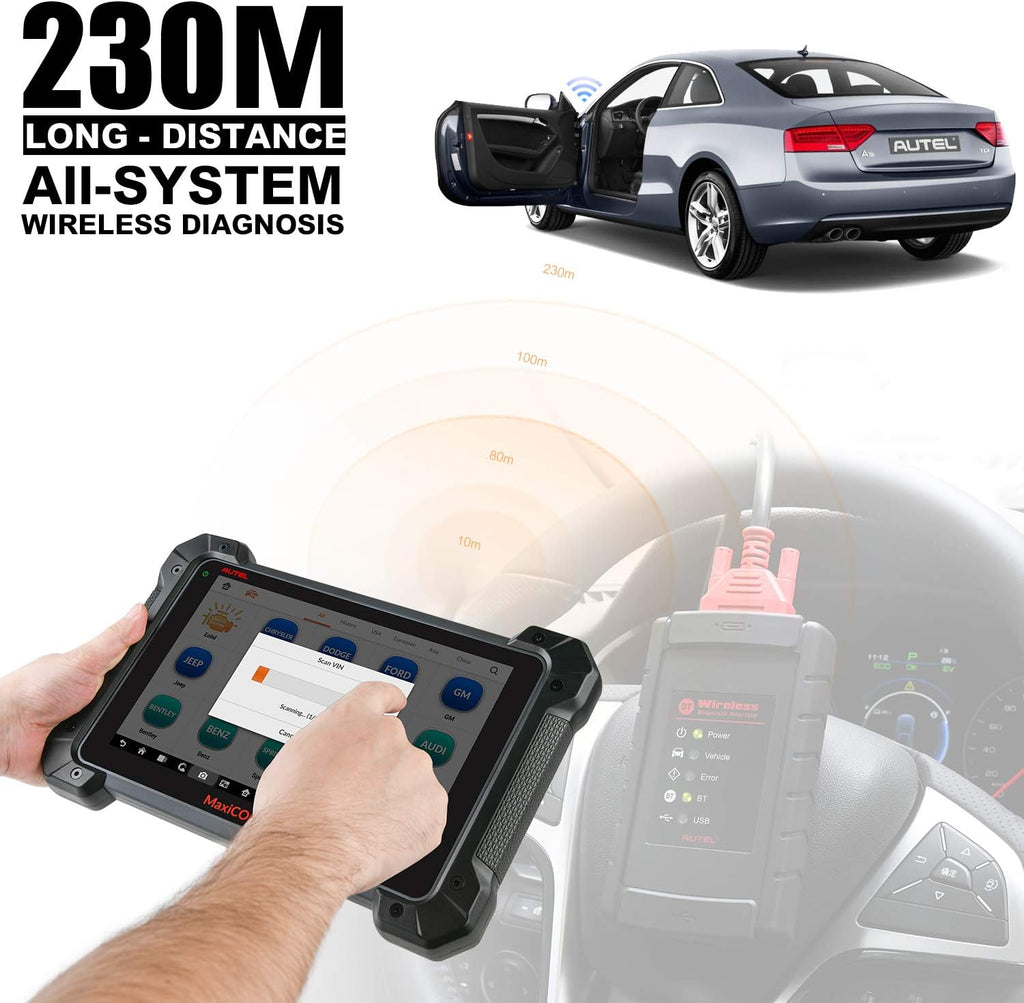 Automotive Scan Tool with Advanced ECU Coding V631601