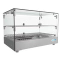 Countertop Commercial Food Warmer Display Case in Stainless Steel L8405