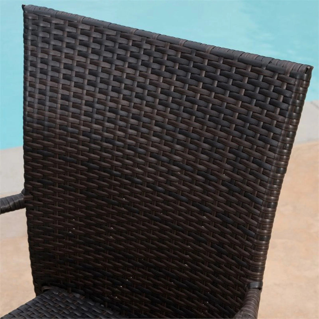 9 Piece Wooden Patio Dining Set Q6672
