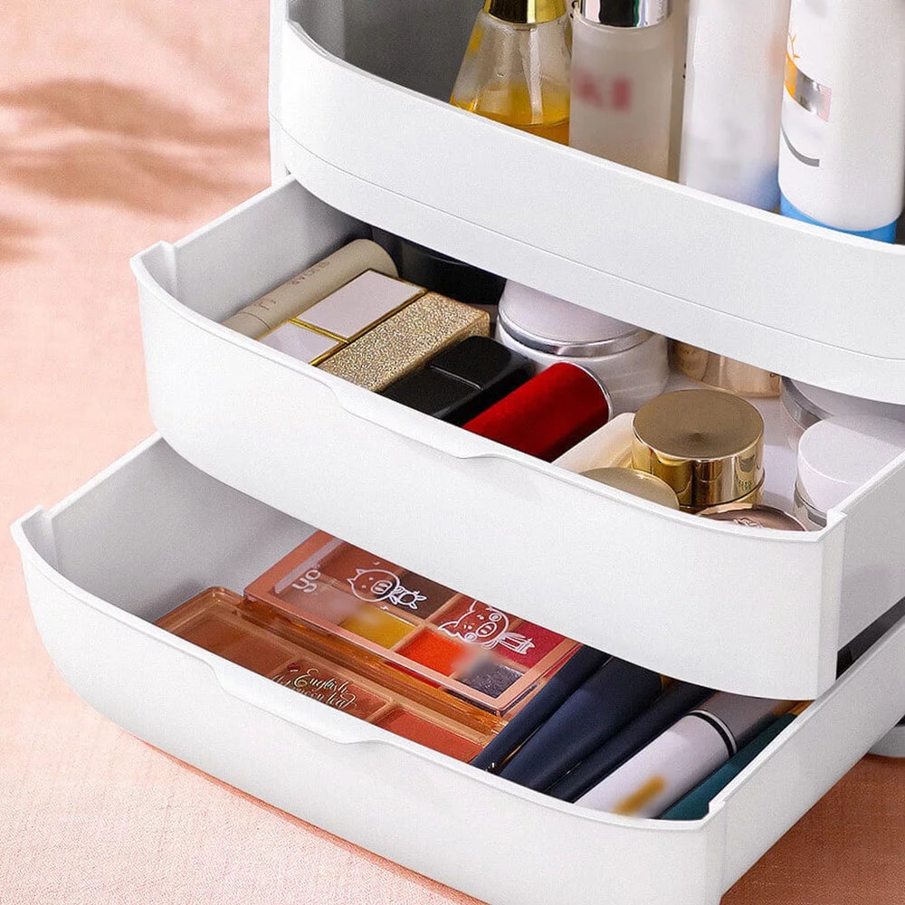 Makeup Storage Box With Drawer D222