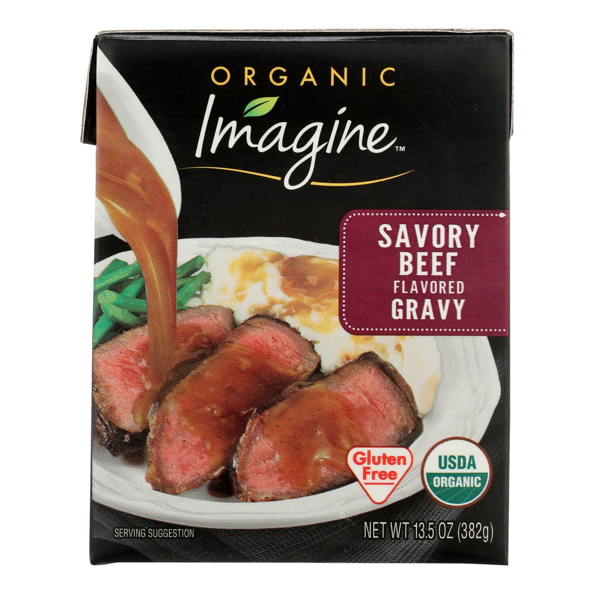 Organic Savory Beef Gravy 13.5 fl oz Case of 12 Q1544