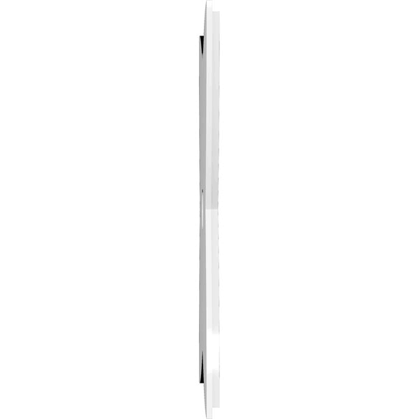 28 inchod x 3 inchid x 10 1/2 inchc x 1 inchp PVC Ceiling Medallion L163