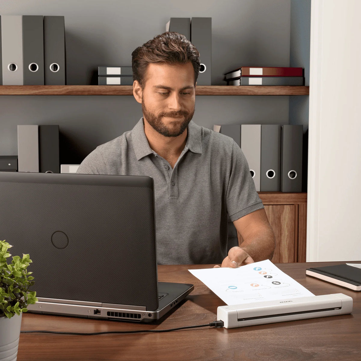 Portable Compact Mobile Document Scanner H579