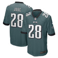 Midnight Green Philadelphia Eagles Game Player Jersey O8991