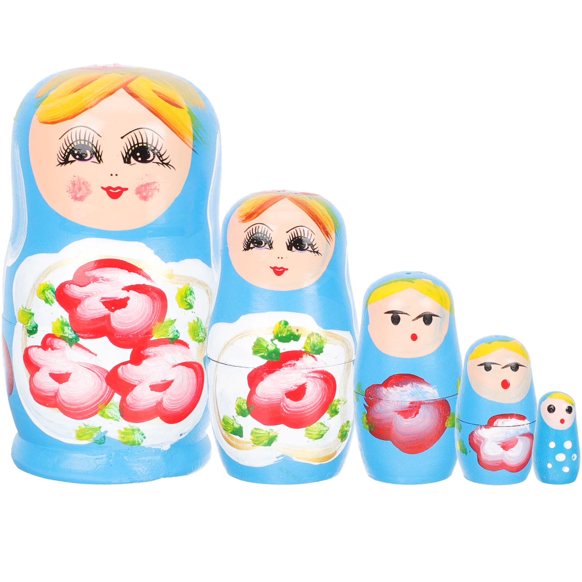 Matryoshka Wooden Dolls X417