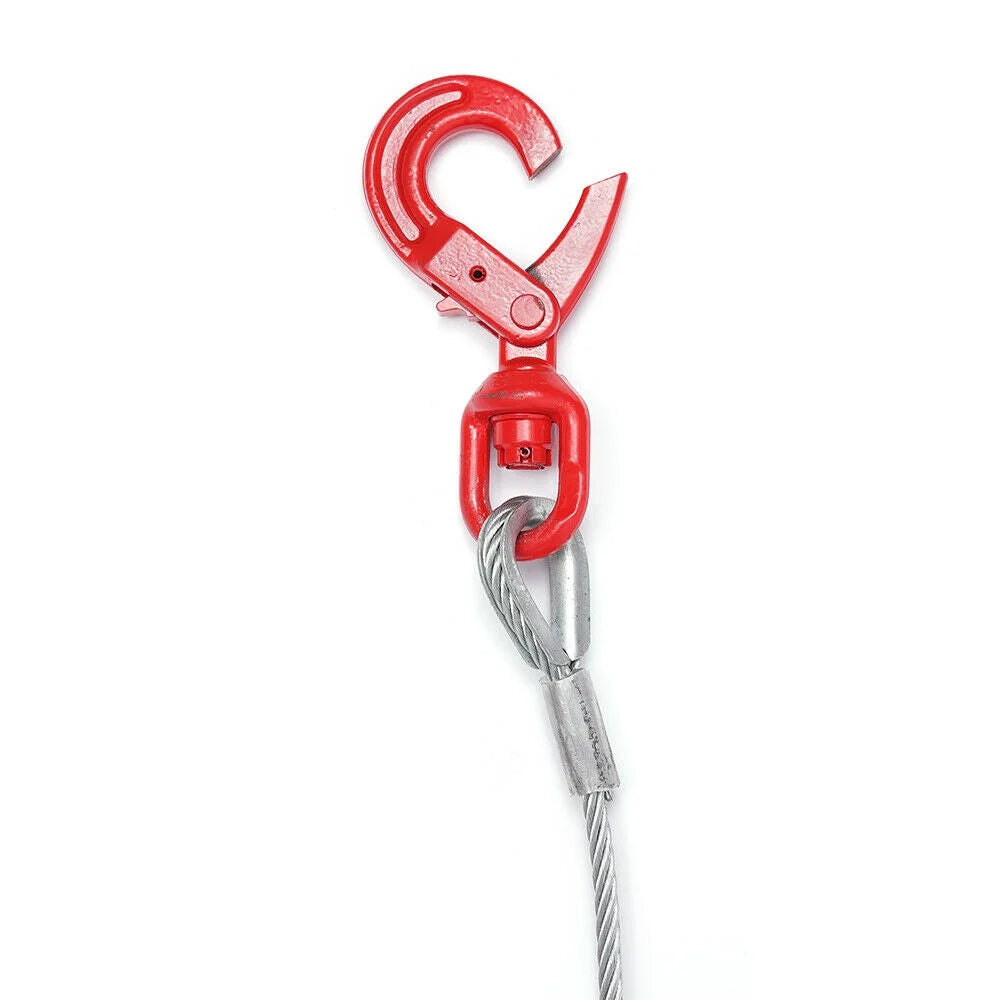 3/8" x 50inch Self Locking Steel Winch Cable with Swivel Hook N999662