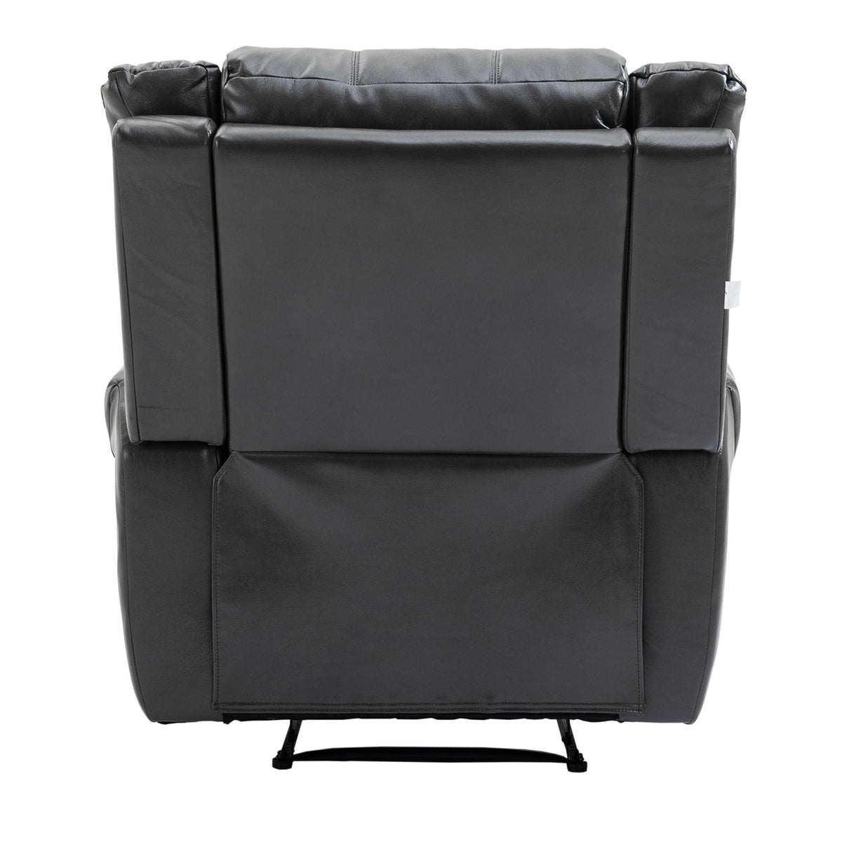 Grey Microfiber Manual Standard Recliner L8831