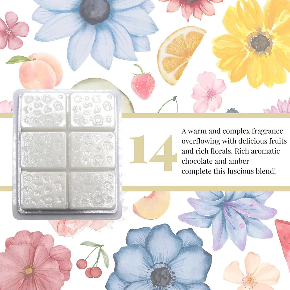 Wax Melts with Essential Oils Box of 14 Q631