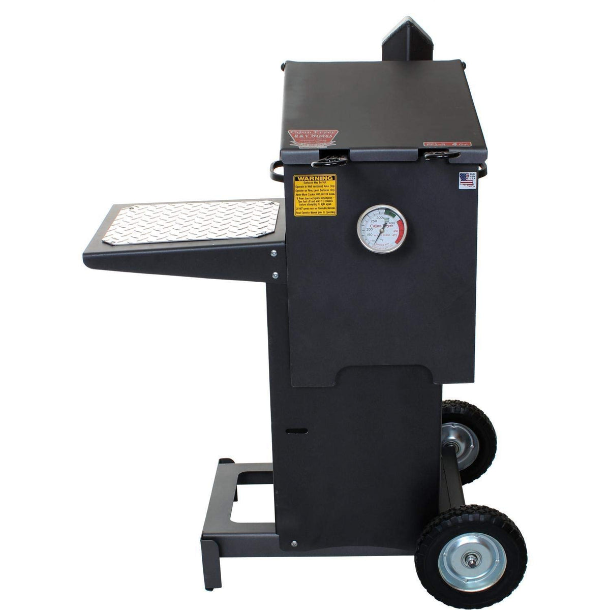 4 Gallon Propane Gas Deep Fryer with Stand and 2 Baskets G64965