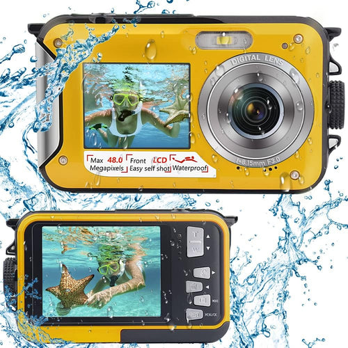 2.7K 48MP Waterproof Underwater Camera D455607