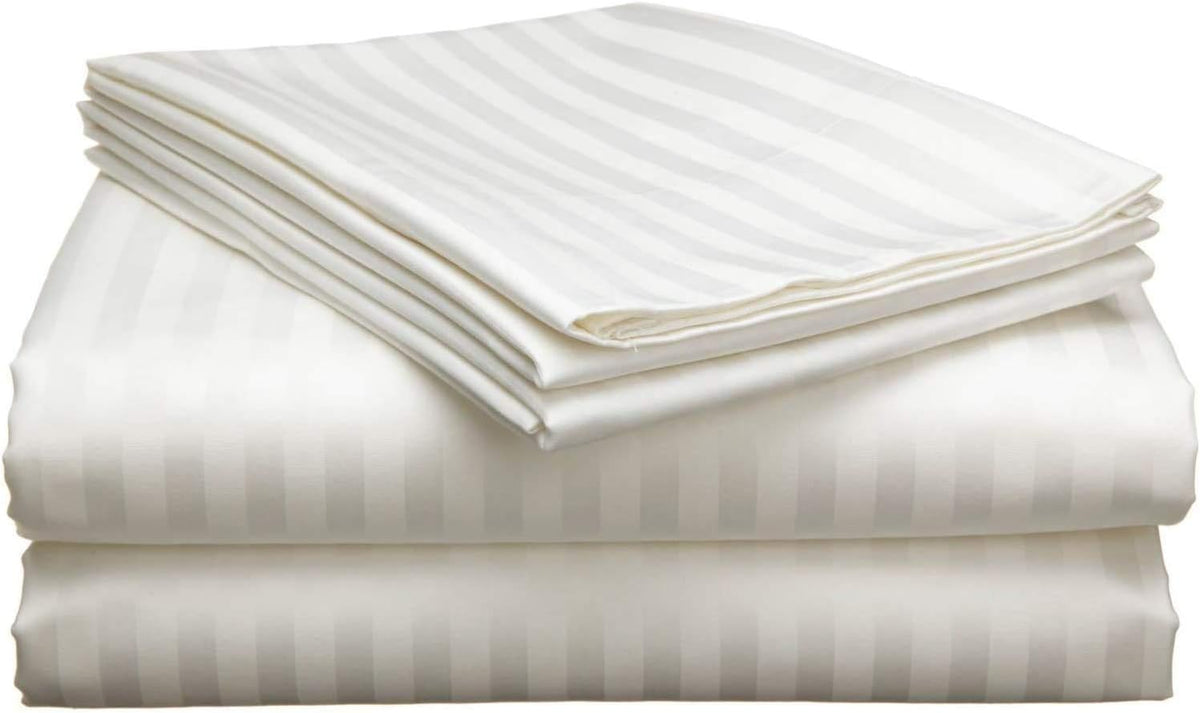 California King 100% Egyptian Cotton Dark Grey 800 Thread Count Sateen Bed Sheet Set W22962