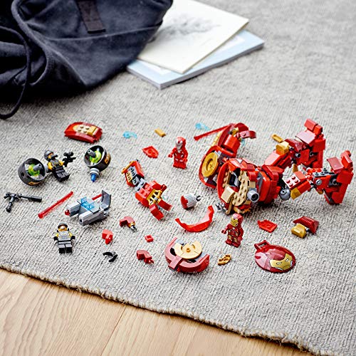 LEGO Marvel Avengers Iron Man Hulkbuster Versus A.I.M. Agent 76164, Brick-Build Avengers Playset with Minifigures (456 Pieces) G79999