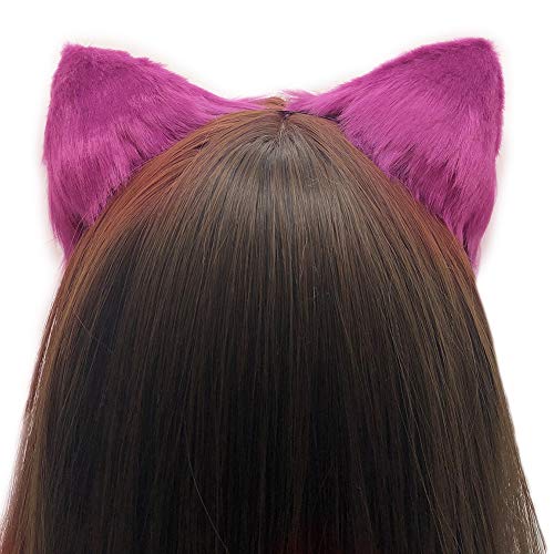 Faux Fur Cat Ears Headband N146