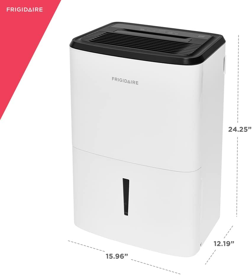 White 50 Pint Dehumidifier S63274