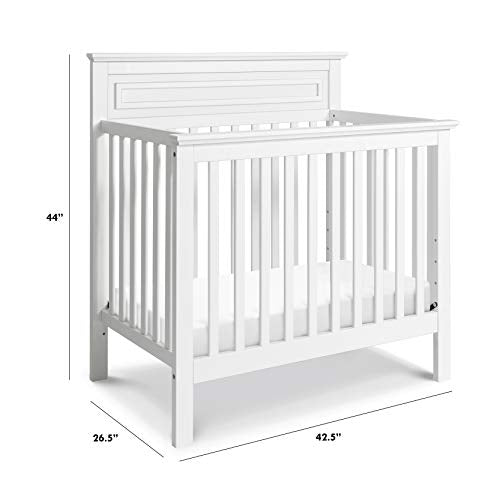 4-in-1 Convertible Mini Crib in Chestnut K578503
