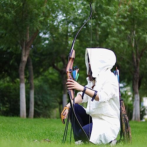 62" Takedown Recurve Bow Set with Laminated Wooden Riser L8187