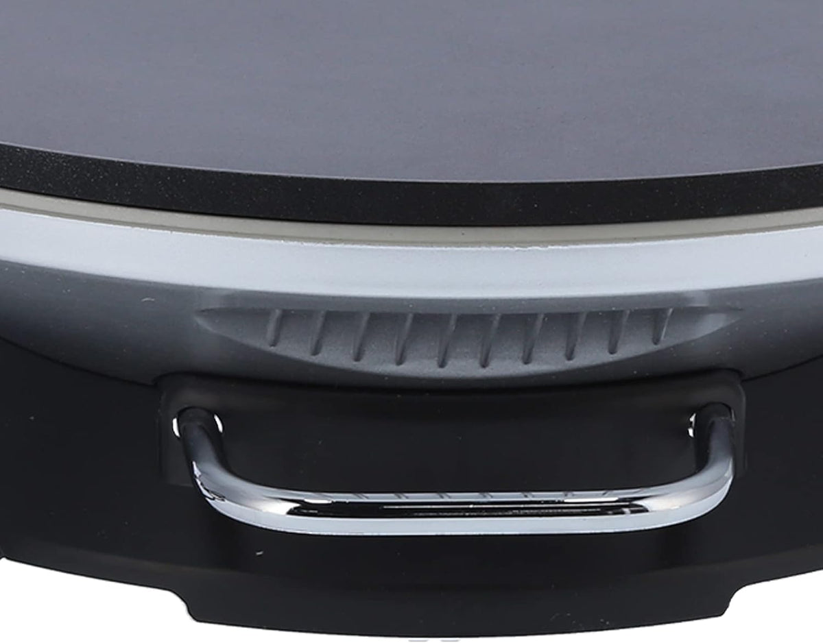 13in Non Stick Electric Crepe Maker with Temperature Control Knob T74724