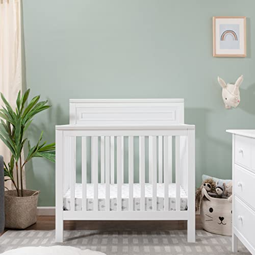 4-in-1 Convertible Mini Crib in Chestnut K578503