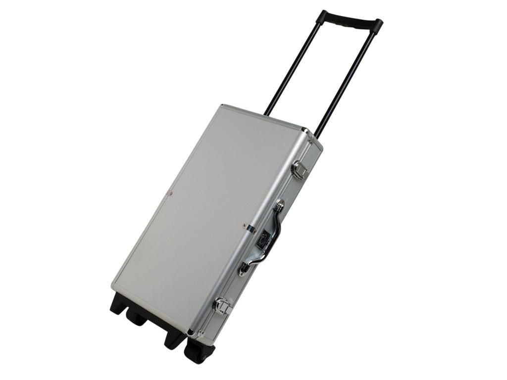 Ivory Tiles Wheeled Aluminum Case Q1163