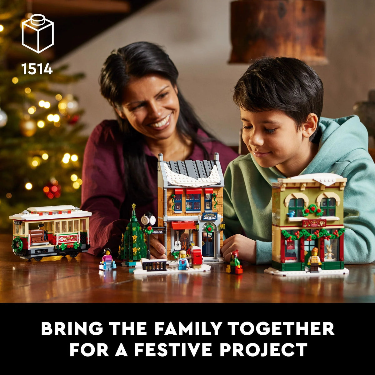 Holiday Main Street Building Set with 6 Minifigures V545083