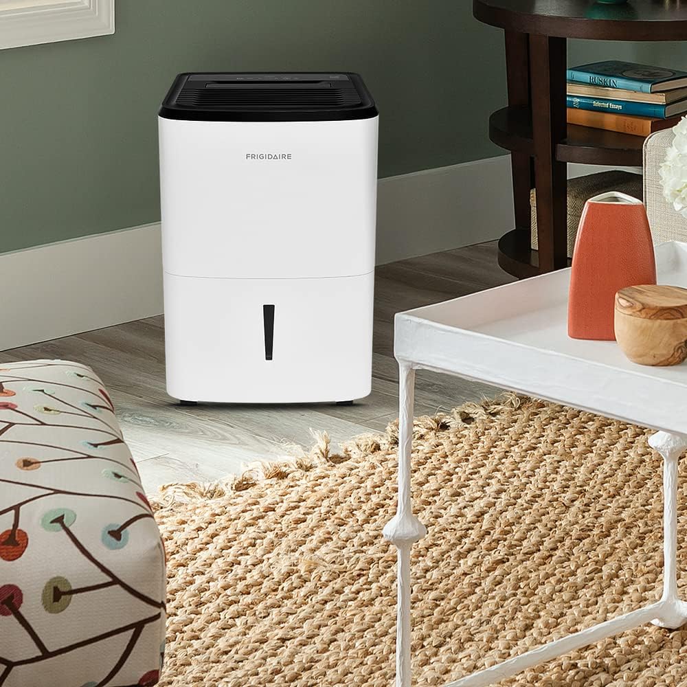 White 50 Pint Dehumidifier S63274