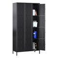Blue Steel 3 Doors Metal Storage Locker G6243
