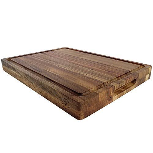 Large Reversible Acacia Wood Cutting Board P49043