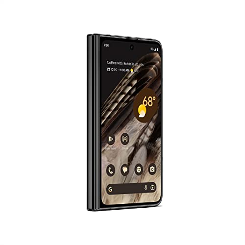 Obsidian 256 GB Foldable 5G Smartphone with Telephoto and Ultrawide Lens L441645