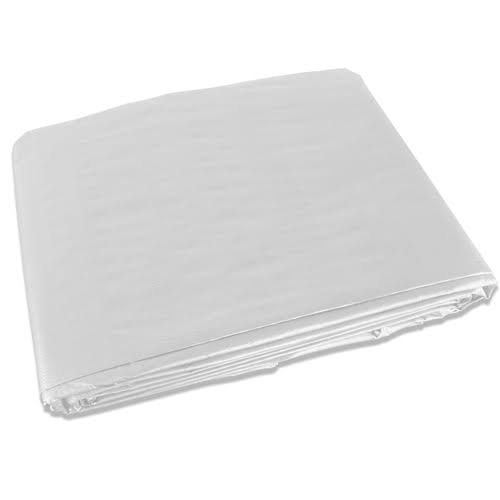 White 12x30 Heavy Duty UV Protected Canopy Sun Shade Boat Cover Tarp I755652