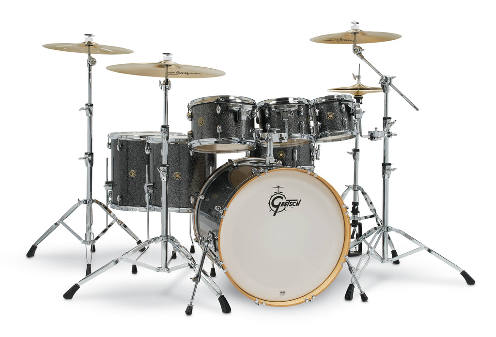 6-Piece Maple Shell Pack Black Stardust G963