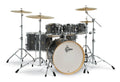 6-Piece Maple Shell Pack Black Stardust G963