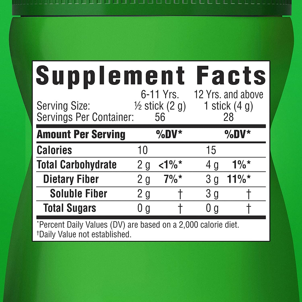 28 Stick Packs Fiber Supplement X7475