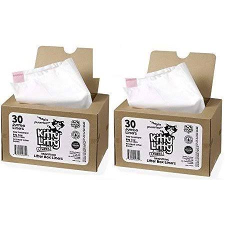 Cat Litter Box Liners 60 Count Drawstring Z5900