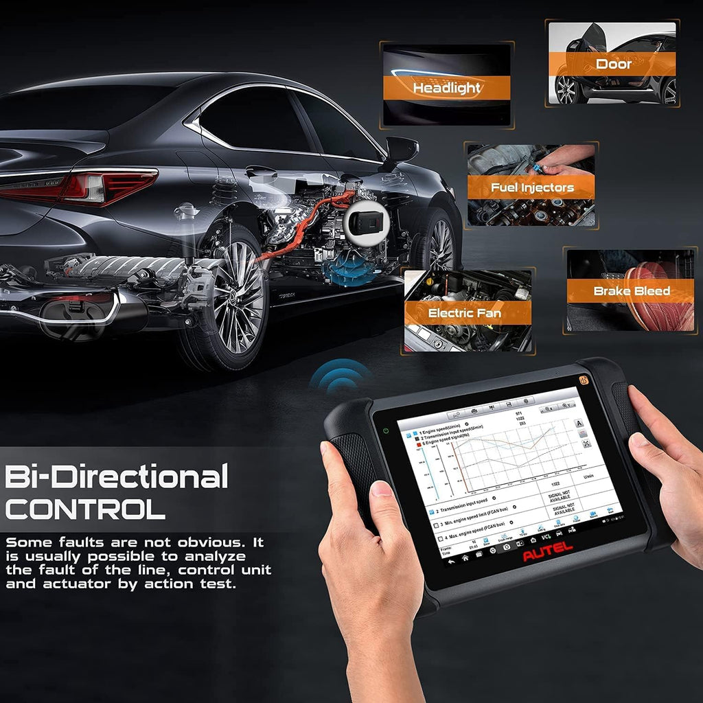 Diagnostic Scan Tool with TPMS and ECU Coding S856786