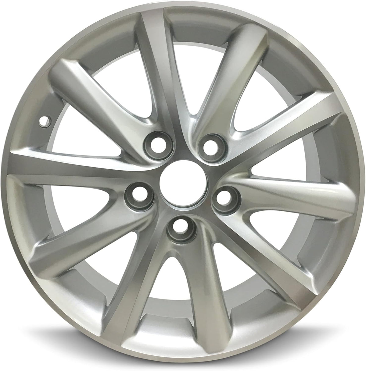 16 Inch 5 Lug Silver Aluminum Wheel K659