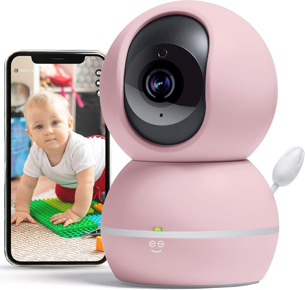 Smart Home Pet and Baby Monitor with Camera, 1080p Wireless WiFi Camera E8317