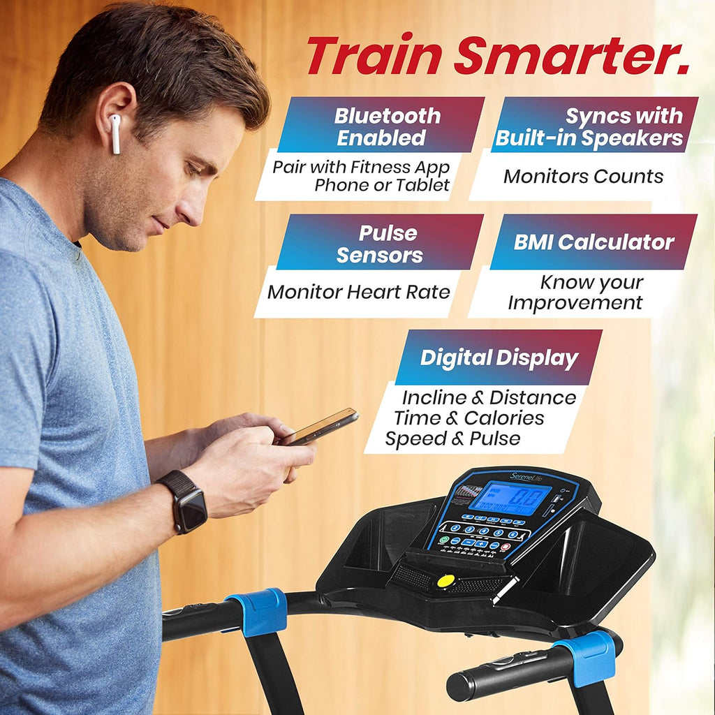 Slim Folding Electric 2.5 HP Treadmill K3767
