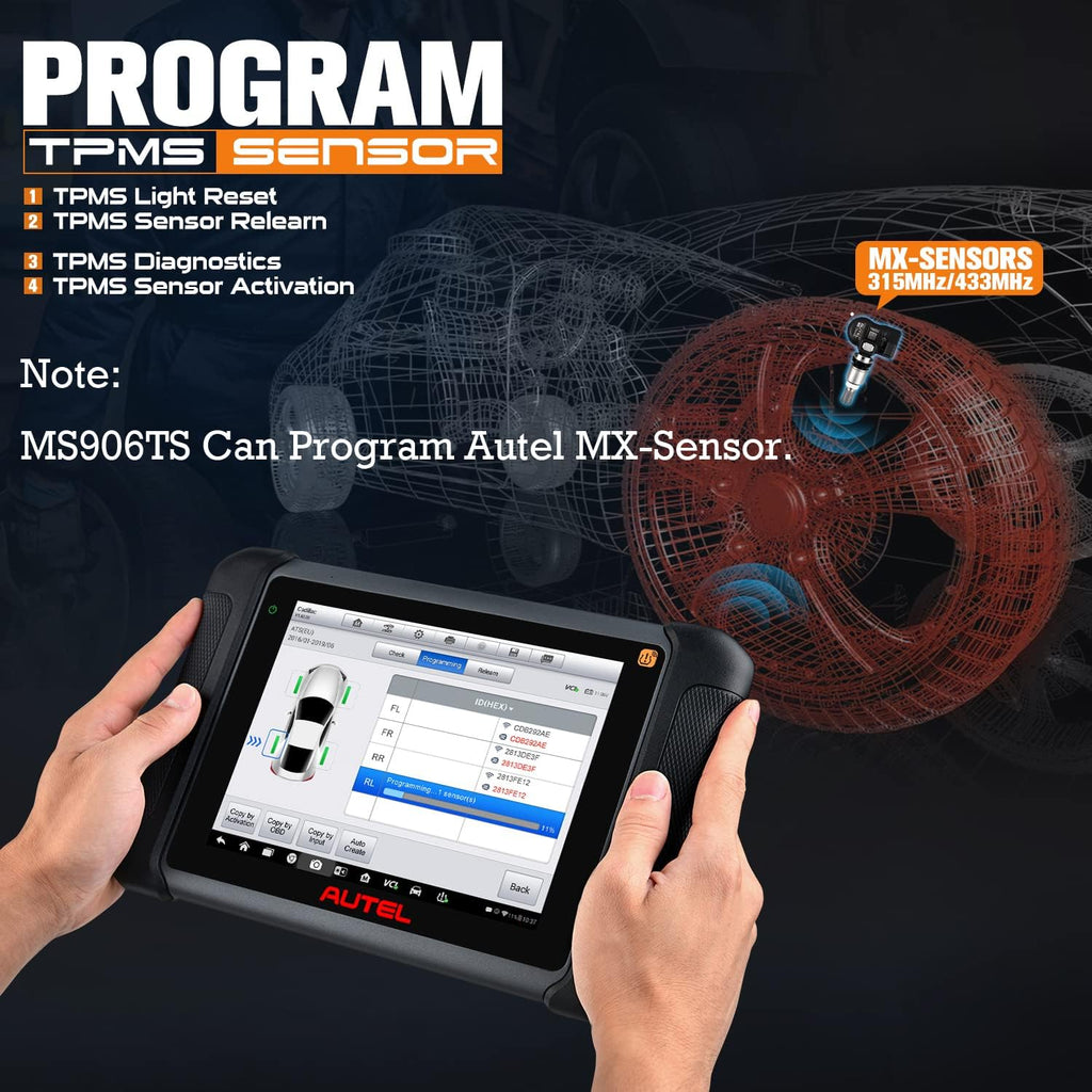 Diagnostic Scan Tool with TPMS and ECU Coding S856786