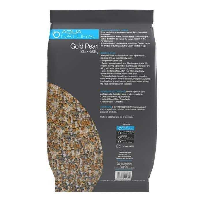Gold Pearl Gravel Substrate Q4057