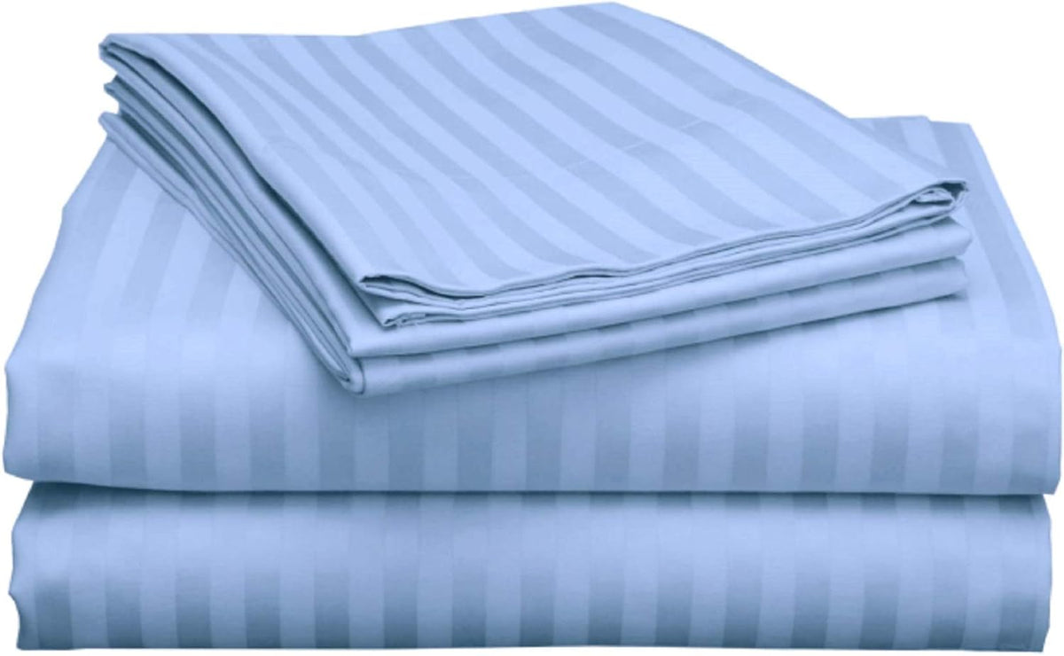 California King 100% Egyptian Cotton Dark Grey 800 Thread Count Sateen Bed Sheet Set W22962