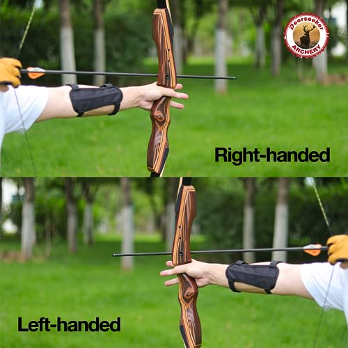 62" Takedown Recurve Bow Set with Laminated Wooden Riser L8187