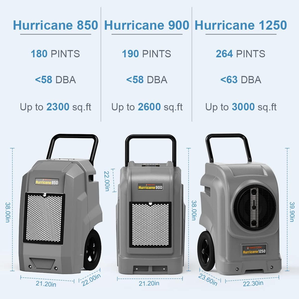 190 PPD Commercial and Industrial Dehumidifier with Pump G9101