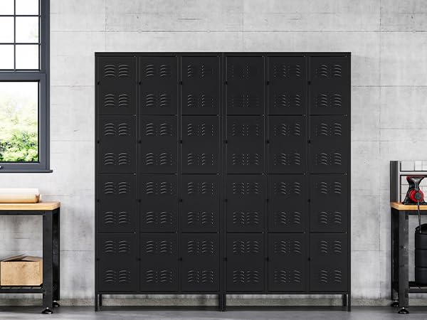 Blue Steel 3 Doors Metal Storage Locker G6243