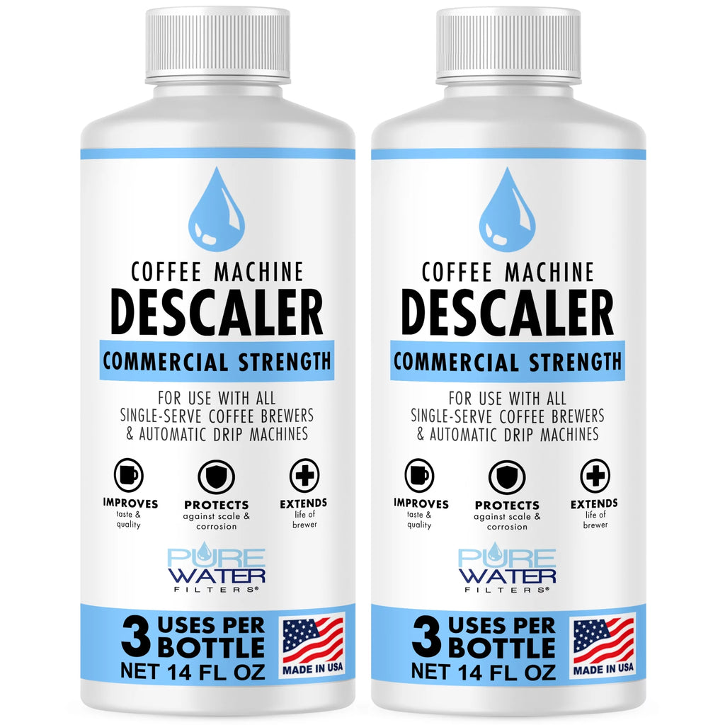 Descaler & Cleaner (6 Uses) Descaling Solution for Coffee Makers & Espresso Machines B589433